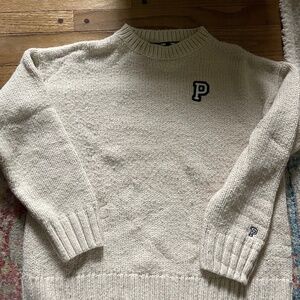 Pink by Victoria Secret fuzzy crewneck sweater